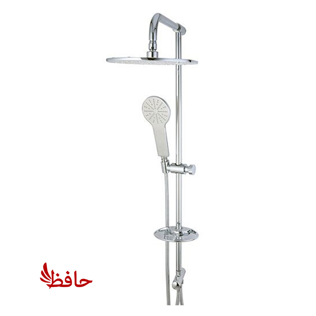 علم دوش دوکاره راسان مدل آوینا کروم (پسکرایه)