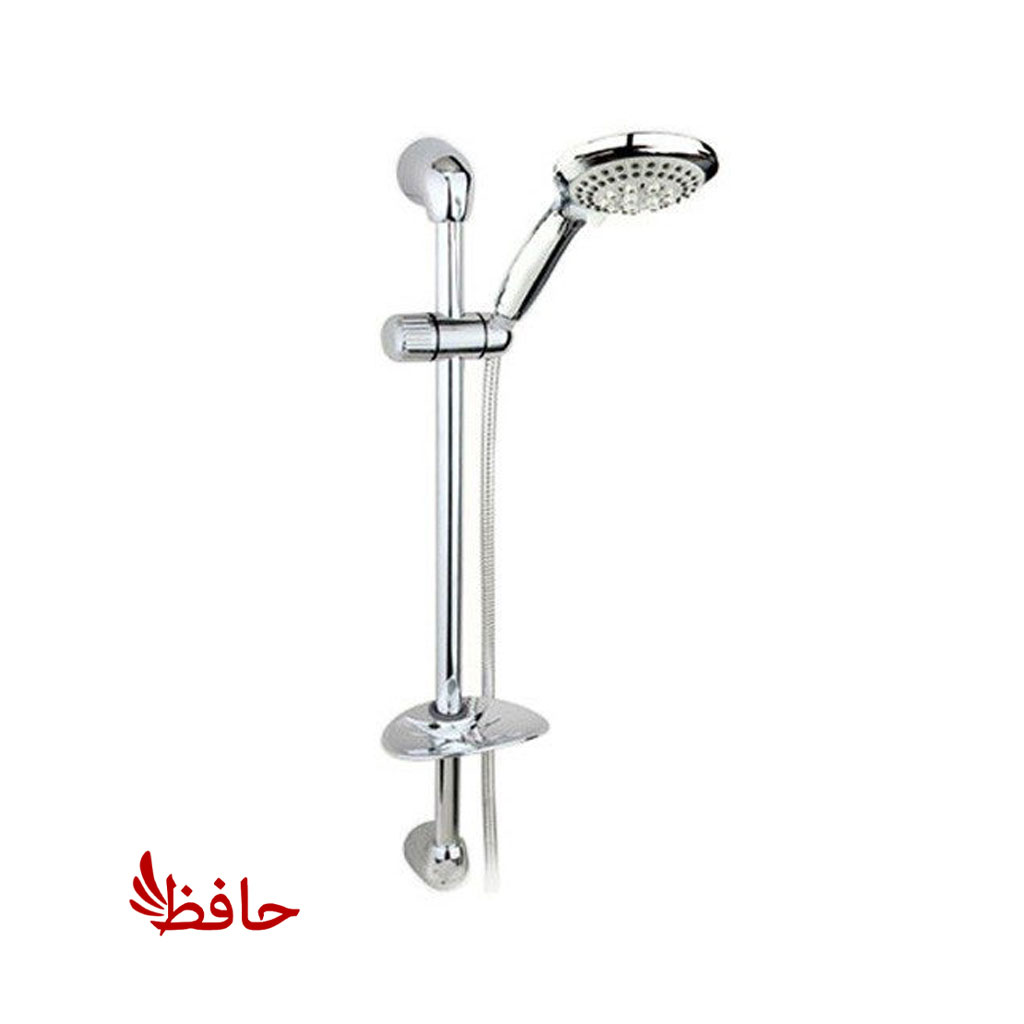 علم دوش تک کاره راسان مدل ماهسان کروم (پسکرایه)