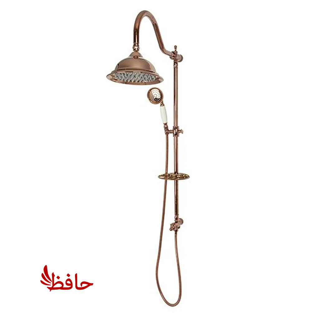 علم دوش دوکاره راسان مدل هورنر رزگلد (پسکرایه)