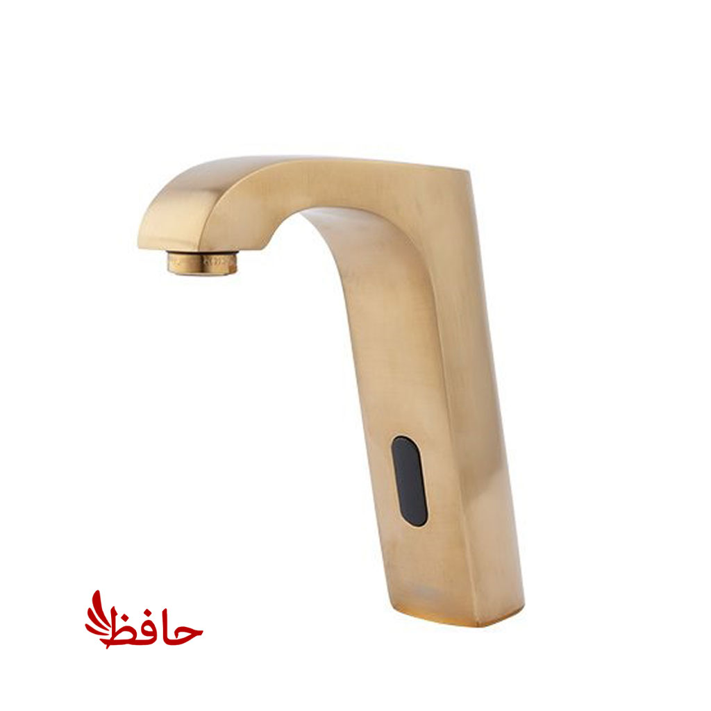 شیر روشویی چشمی راسان مدل تیامون طلایی مات (پسکرایه)