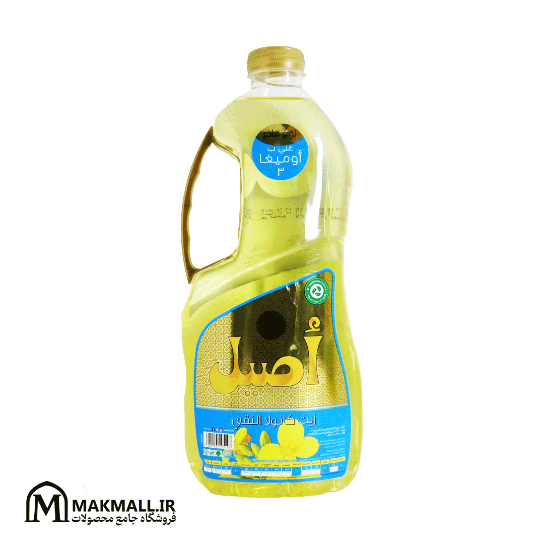 روغن مایع کانولا اصیل 1.5 لیتری | Aseel Canola Oil 1.5L