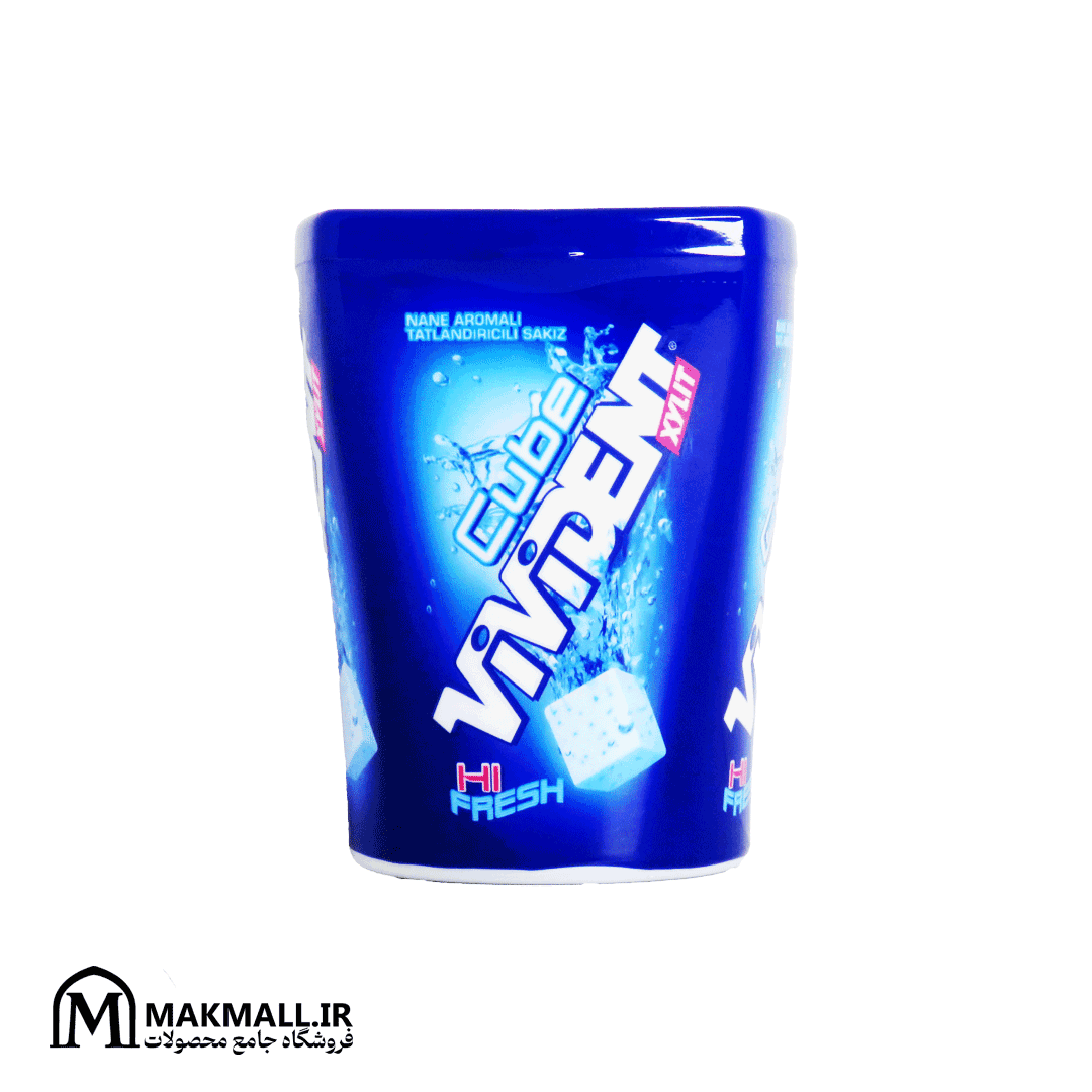 آدامس ویویدنت کیوب های فرش 86 گرمی | Vivident Cube Hi Fresh Gum 86g