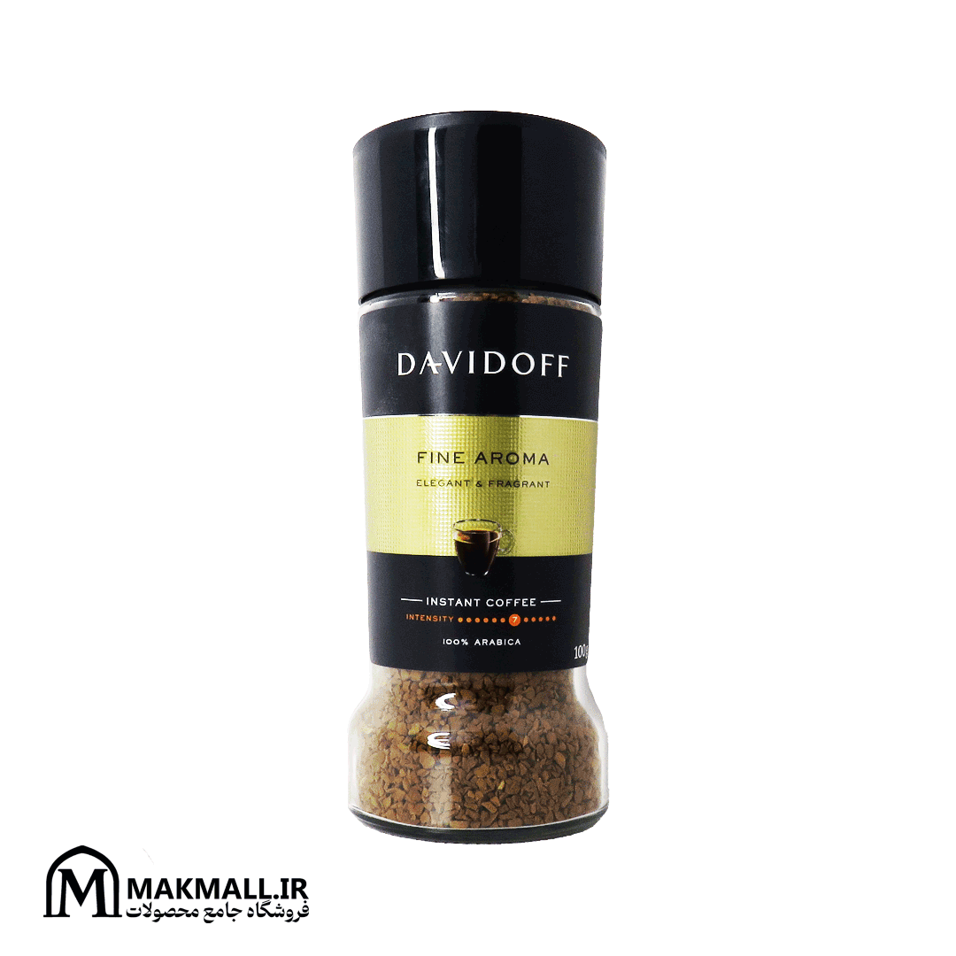 قهوه فوری دیویدوف فاین آروما 100 گرمی | Davidoff Fine Aroma Instant Coffee 100g