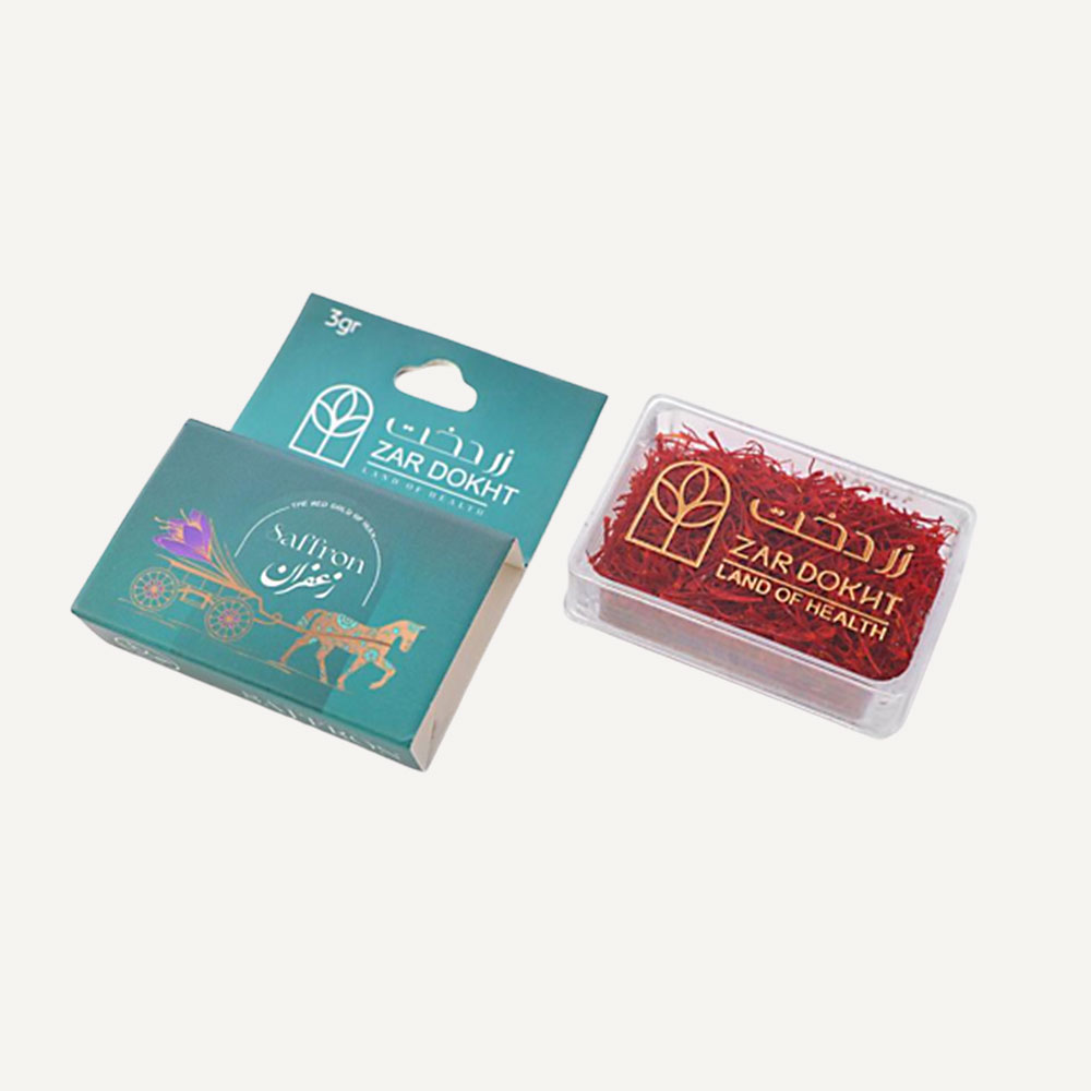 زعفران 3 گرمی نگین کریستالی