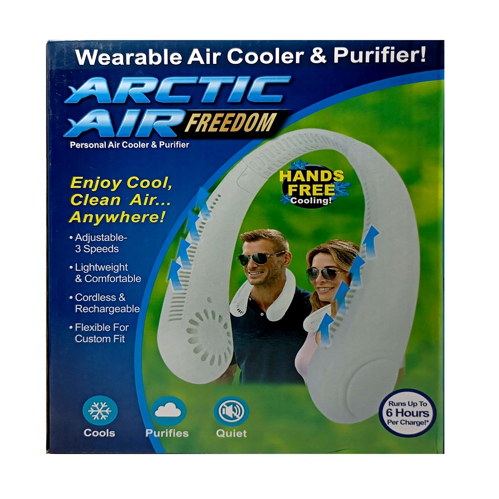 پنکه گردنی شارژی مدل ARCTIC AIR FREEDOM