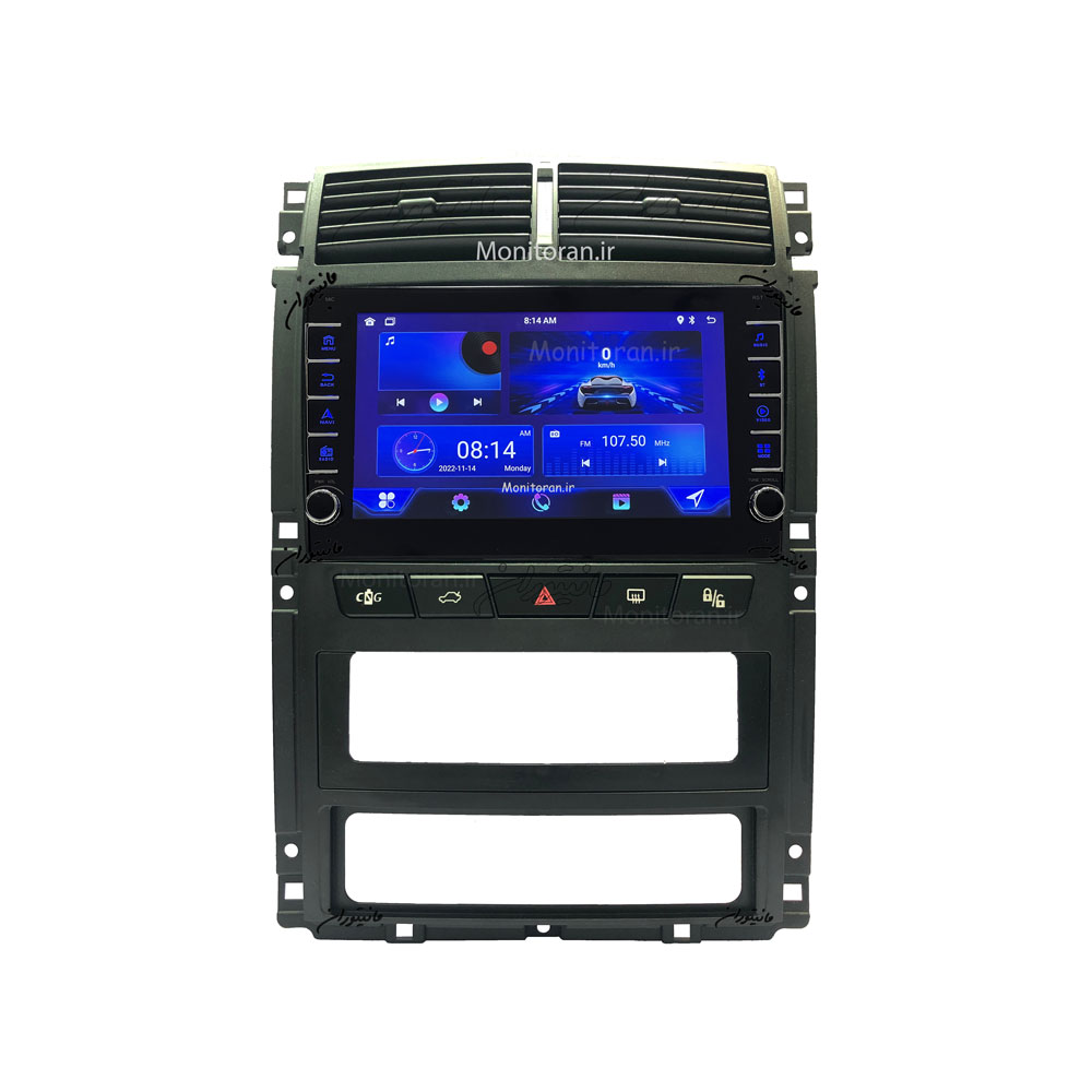 مانیتور 9 اینچ اندروید پژو پارس | 405 برند وینکا مدل winger ولوم دار