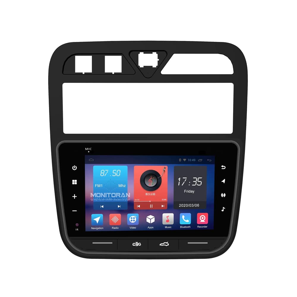 مانیتور 7 اینچ اندروید سمند LX برند کلاسونیک رم 1 گیگ