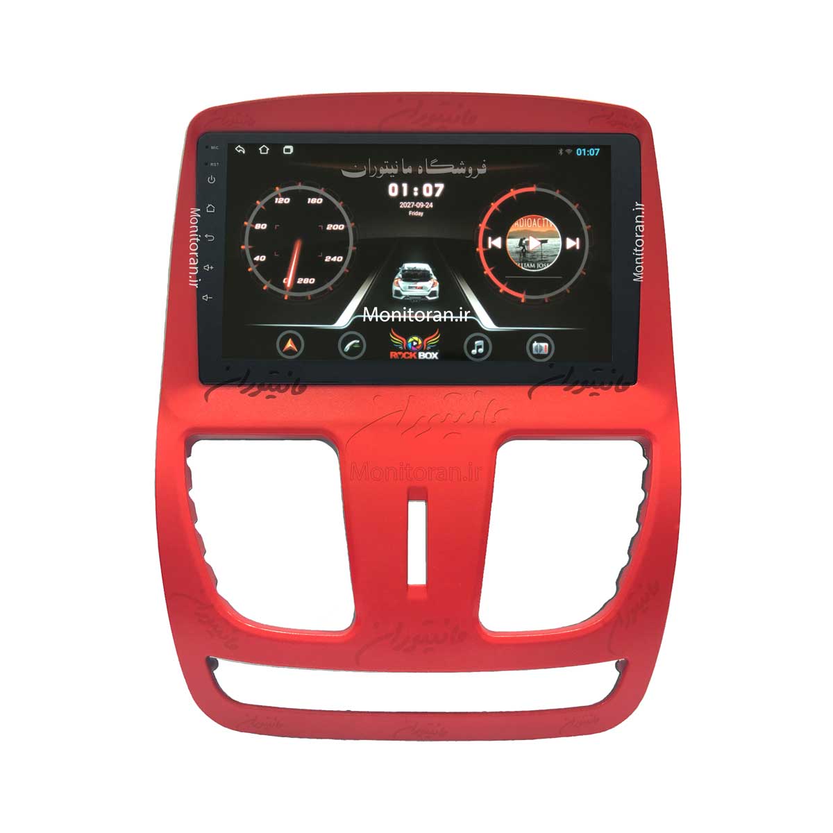 مانیتور 11 اینچ اندروید ساینا | کوئیک برند RockBox مدل 9001 رم 2 گیگ