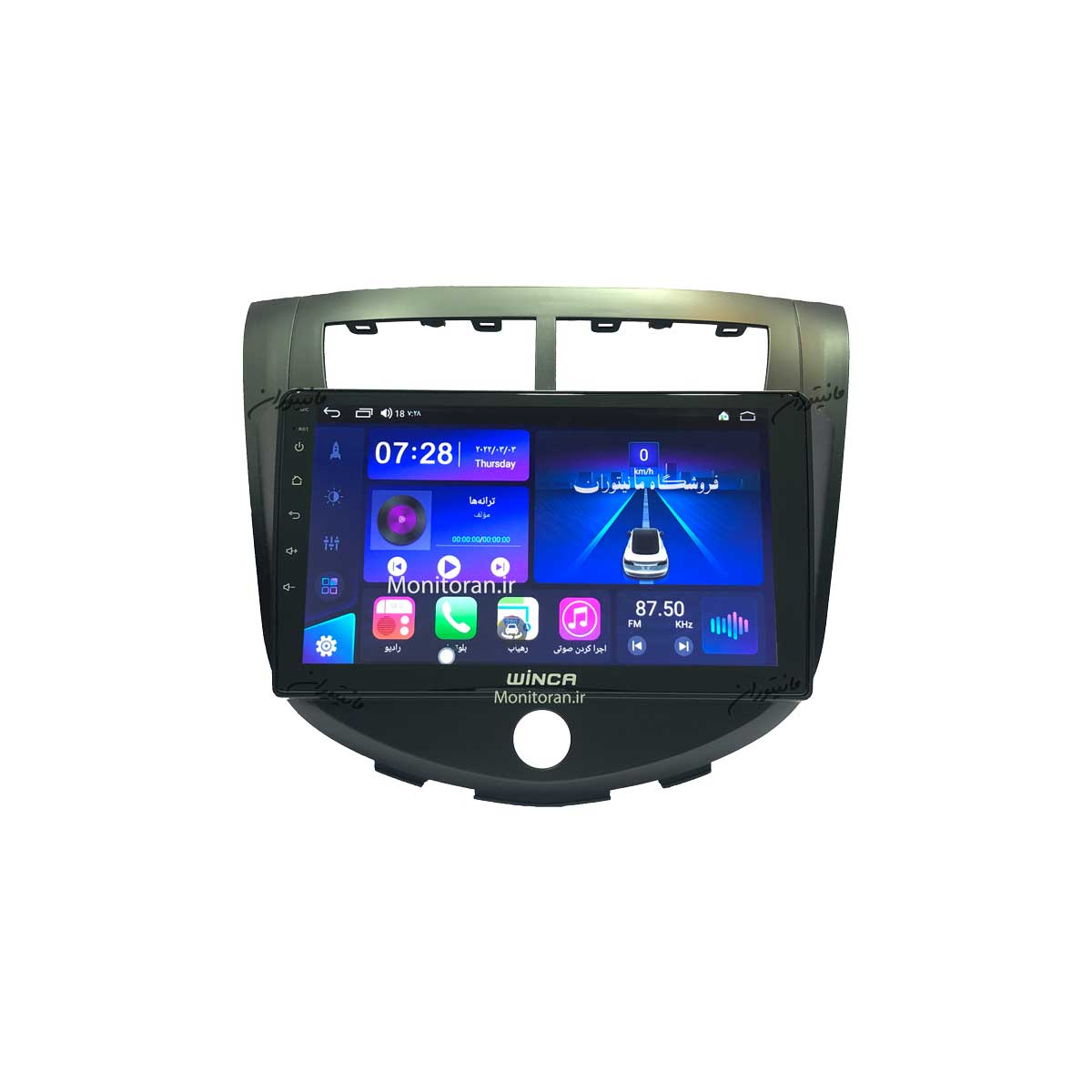 مانیتور 9 اینچ اندروید جک J4 برند وینکا سری S500 مدل GL855 رم 4 گیگ