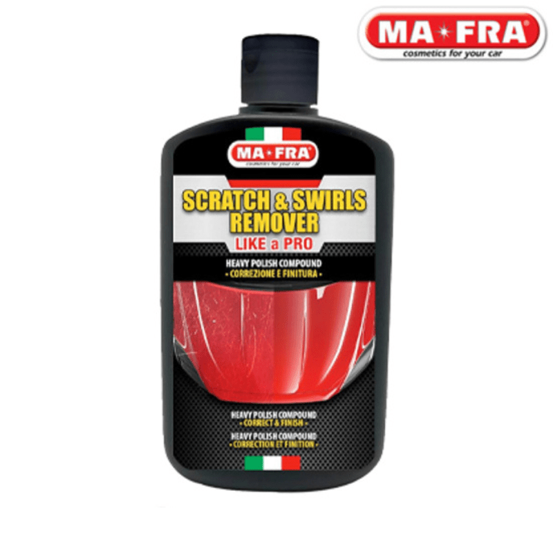 پولیش خش بر دستی مفرا Scratch & Swirls Remover & Heavy Cut Compound