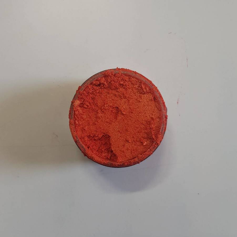 رنگ پودری صدفی پرتقالی (50g)