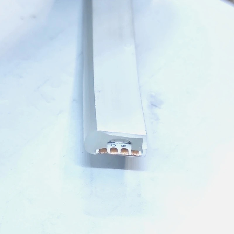ارسال فوری ریسه نئون فلکسی مدل RGB کد 12v طول 2 متر درجه یک مدل جدید