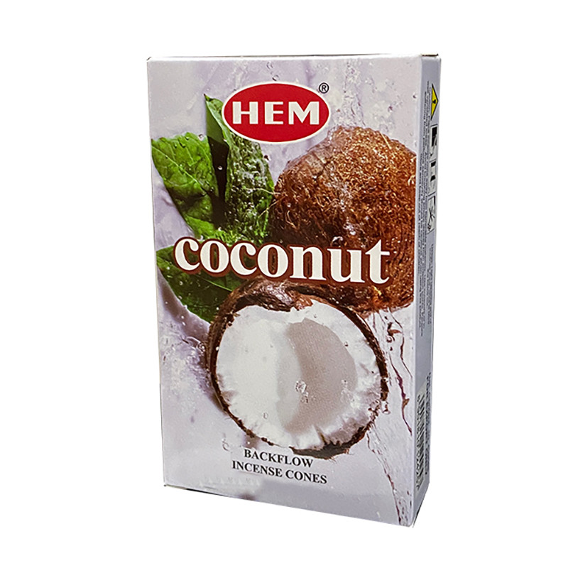 عود هم مدل آبشاری رایحه نارگیل بسته 10 عددی