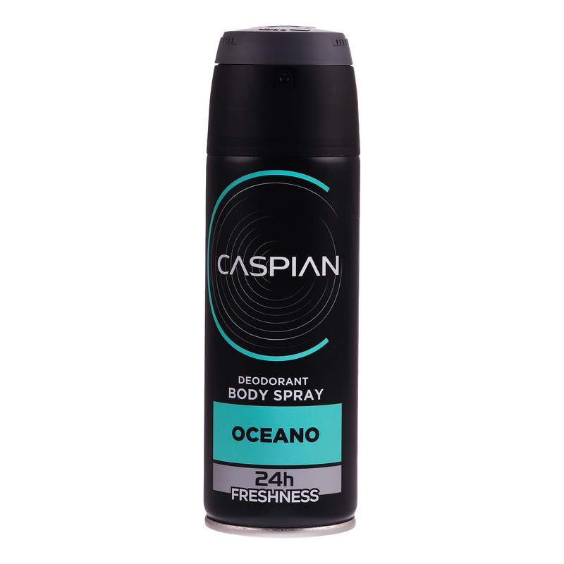 اسپری دئودورانت بدن مردانه کاسپین مدل OCEANO حجم 150 میلی لیتر HZJ