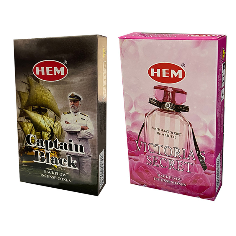 عود هم مدل آبشاری رایحه کاپیتان بلک و ویکتوریا سکرت دو بسته 10 عددی