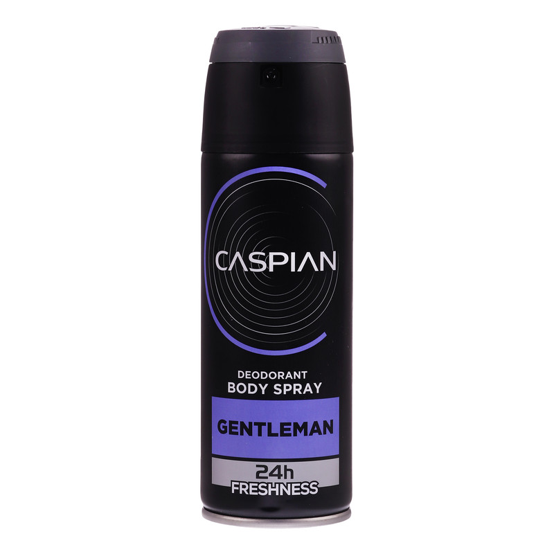 اسپری دئودورانت بدن مردانه کاسپین مدل GENTLEMAN حجم 150 میلی لیتر HZJ