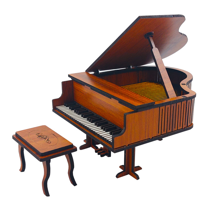 ماکت دکوری مدل ساز موسیقی طرح پیانو گرند کدSP-02