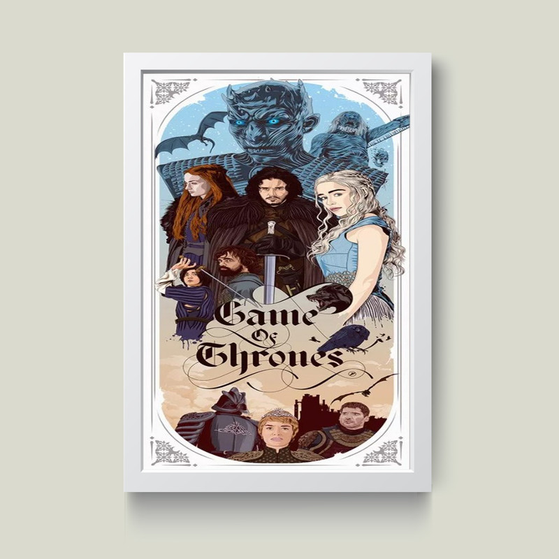 تابلو مدل Game of throns کد G14-28 GCG