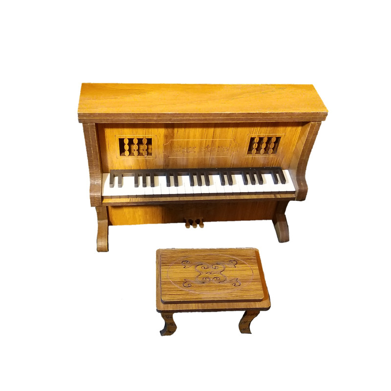 ماکت دکوری مدل ساز پیانو دیواری کد 042