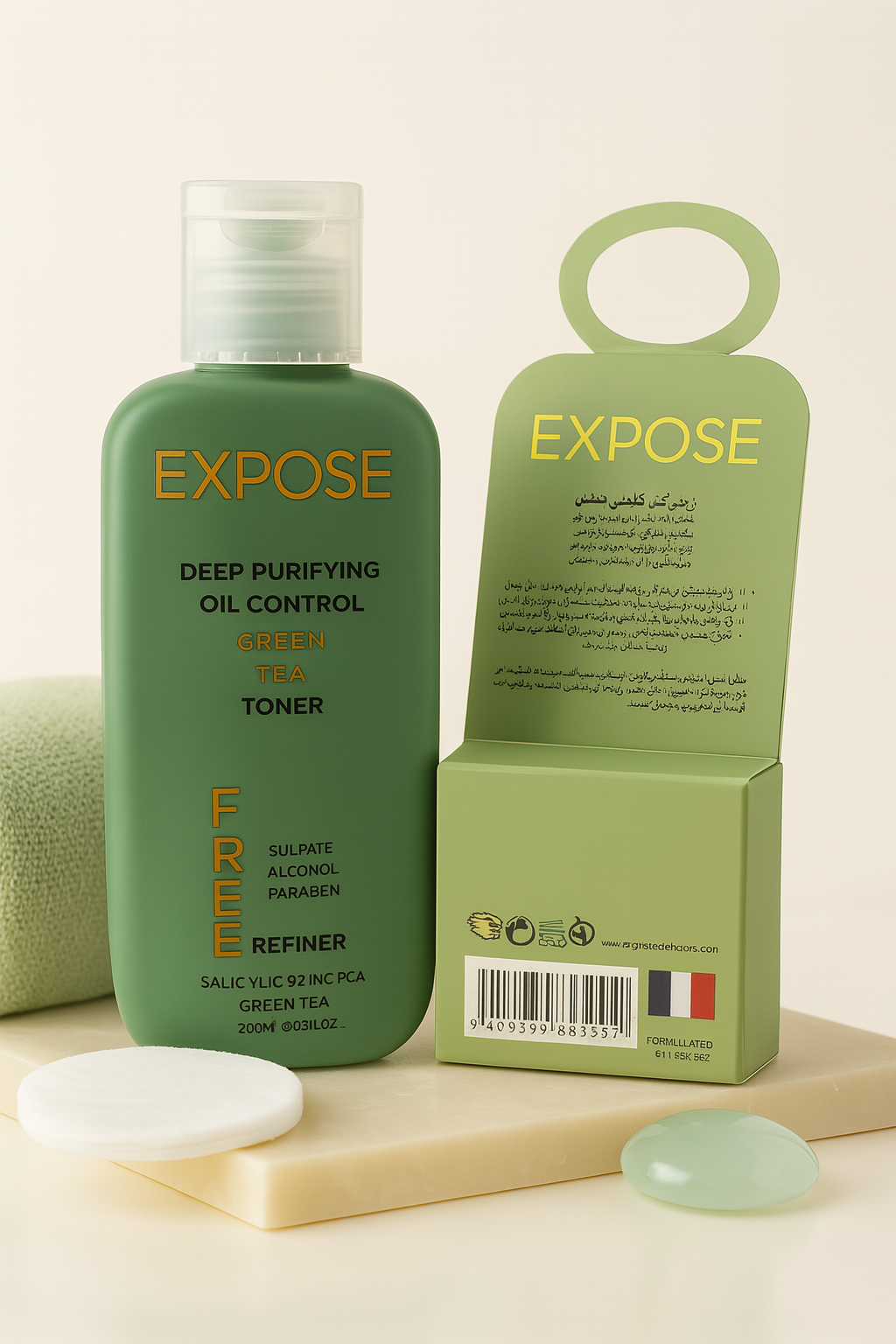 خرید و قیمت تونر پوست چرب اکسپوز از غرفه فروشگاه دارمه