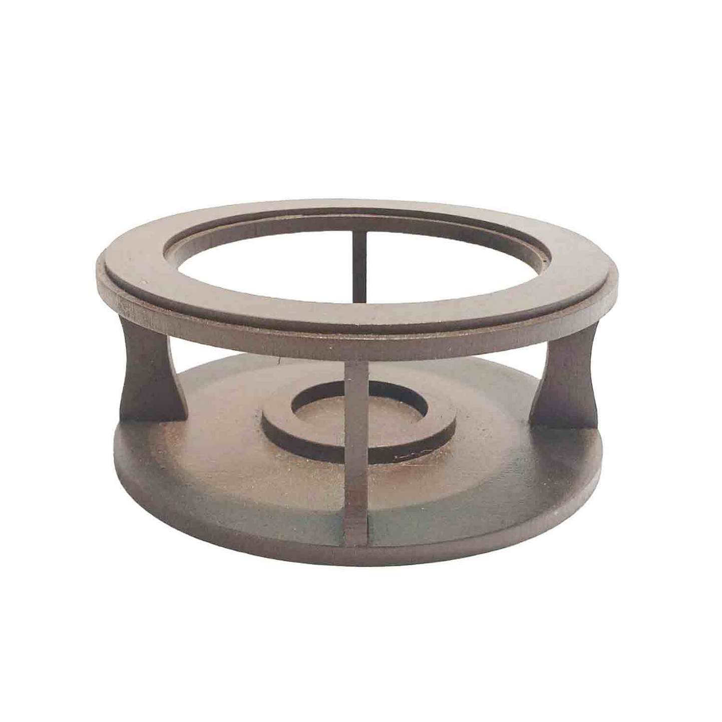 پایه وارمر سانا گرد - گرم نگه دارنده قوری و دمنوش - قهوه ای