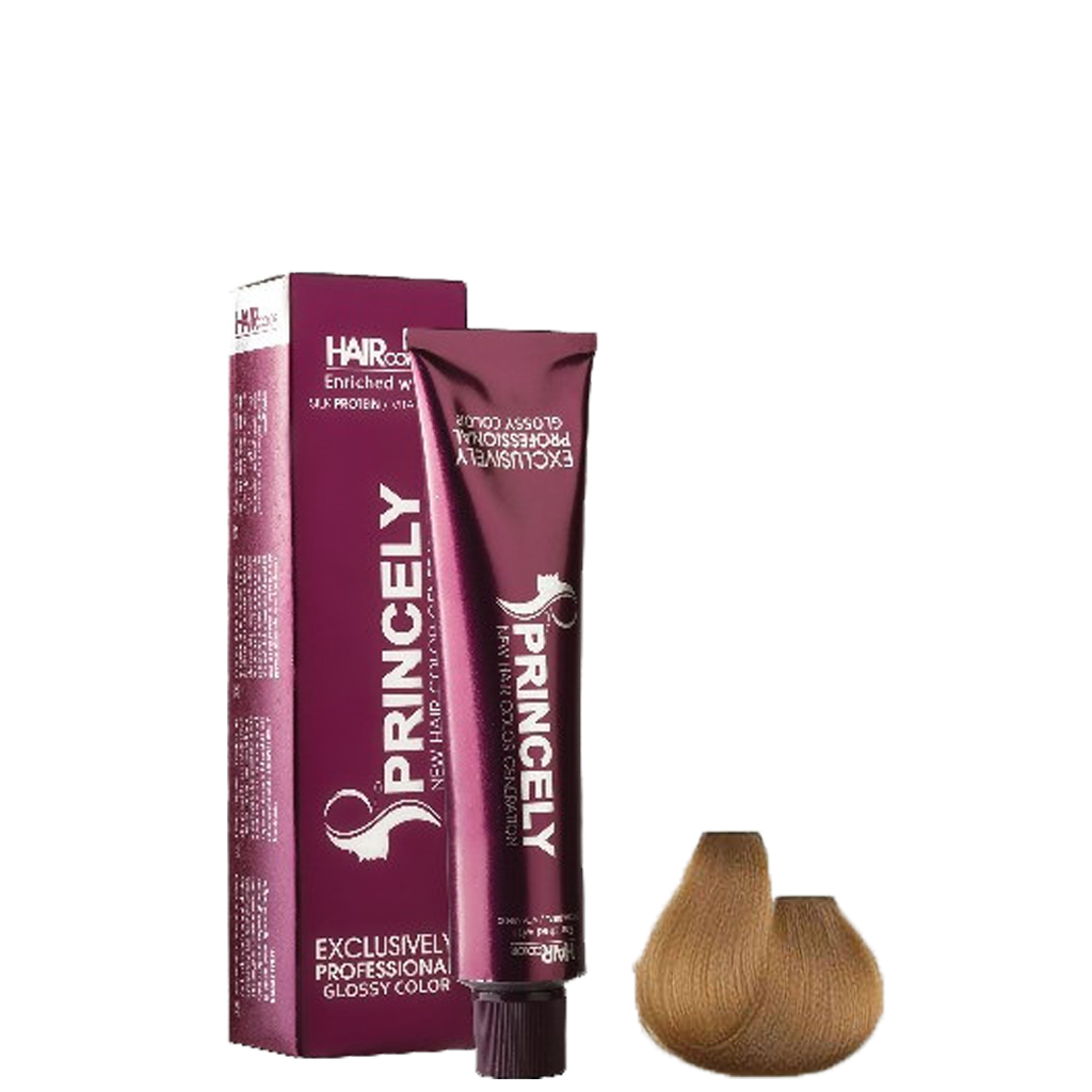 رنگ مو پرنسلی شماره 7.3 بلوند طلایی متوسط حجم 120 میلی لیتر