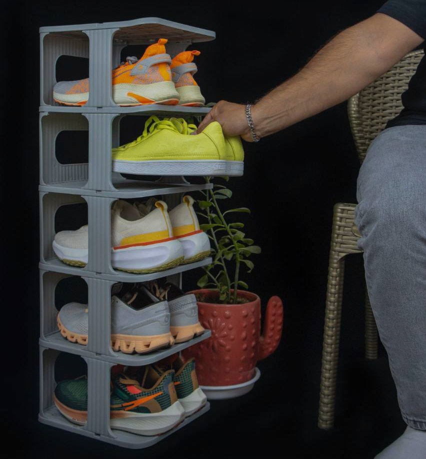 حراجی خونه - جا کفشی 5طبقه (پست پیشتاز پس کرایه)