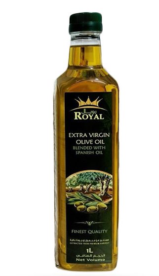 روغن زیتون فوق بکر رویال Royal olive oil حجم یک لیتری