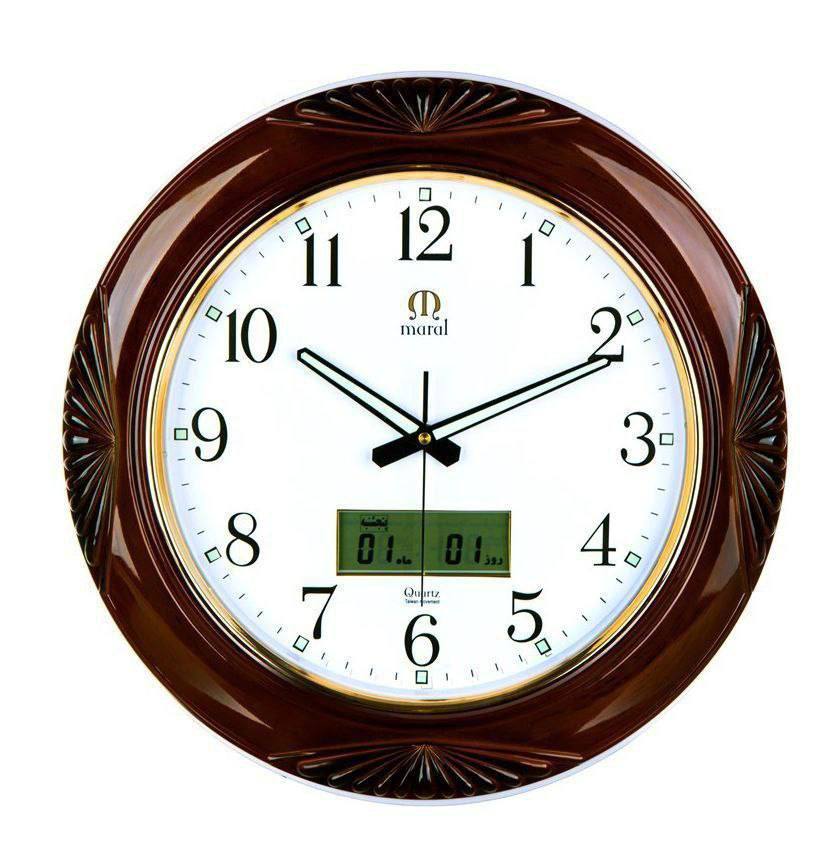 خانه و آشپزخانه پریلند - ساعت مارال 8 تقویم دار ( شبنما ) (پست پیشتاز پس کرایه)