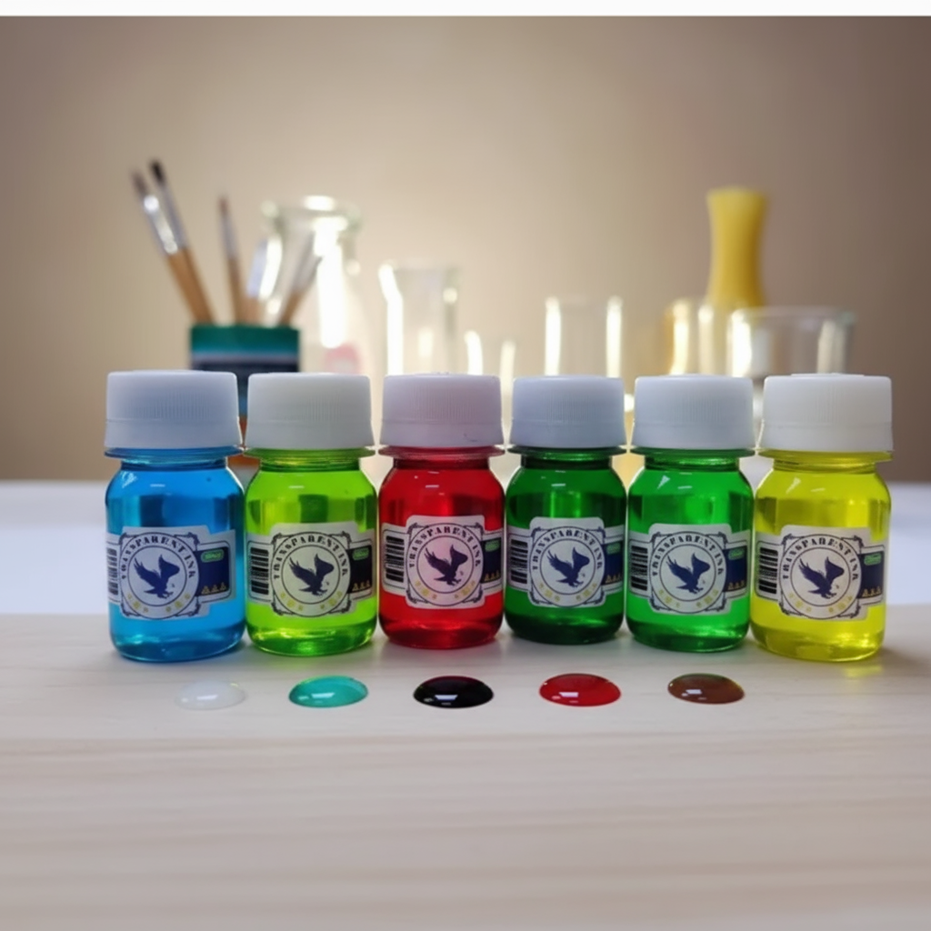 رنگ جوهری پایه تینر مخصوص رزین اپوکسی حجم 30میل