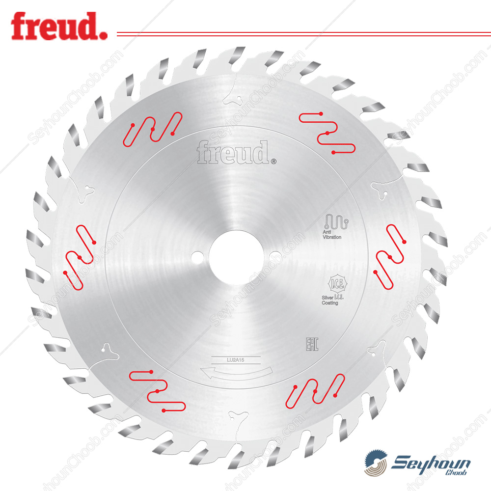 تیغ اره الماسه چوب بر قطر 23 سانتی متر 34 دندانه فرود مدل LU2A 1500