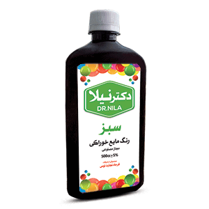 رنگ خوراکی مایع سبز 500 سی سی