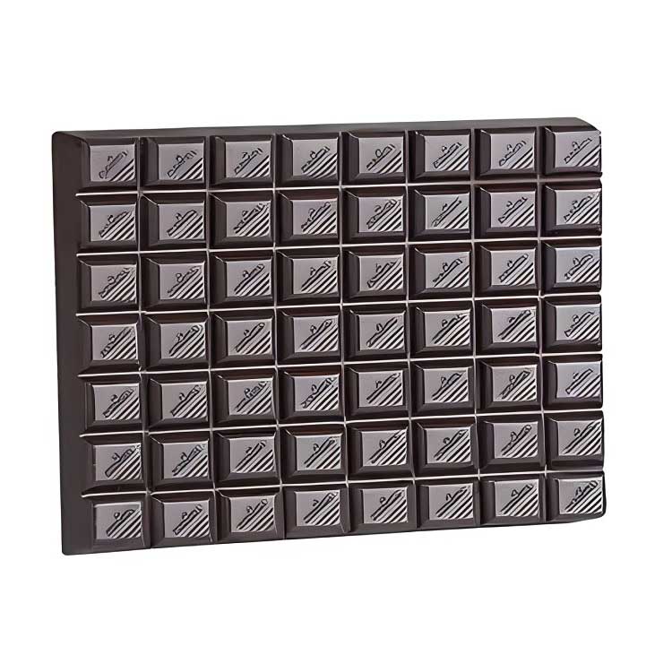 شکلات تخته ای تلخ کیبوردی پارمیدا - 500 گرم