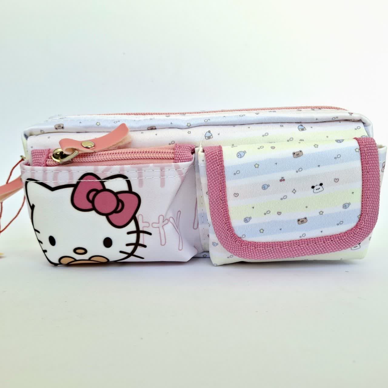 جامدادی سویل مدل 4 جیب طرح کیتی