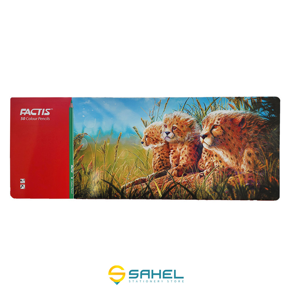 مداد رنگی 50 رنگ فکتیس (Factis)