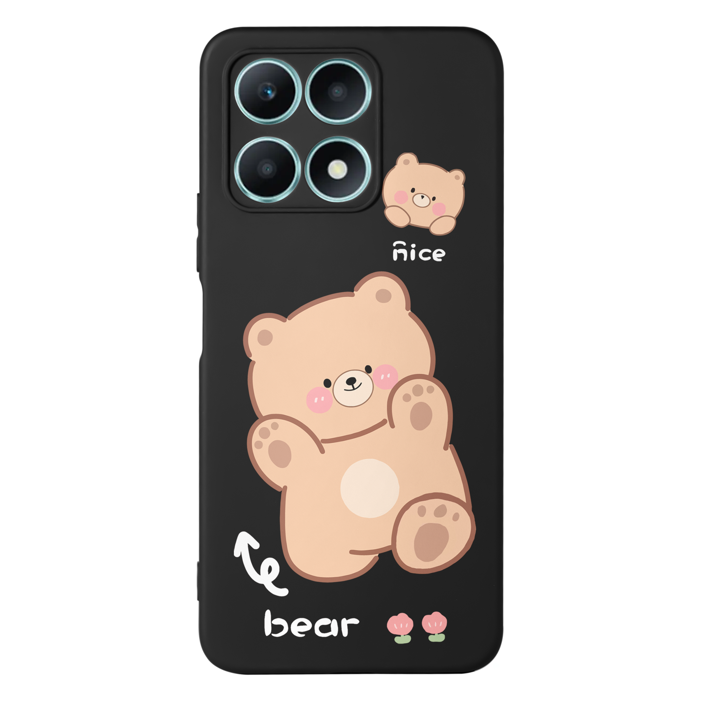 قاب گوشی هواوی آنر honor X8A طرح خرس ناز