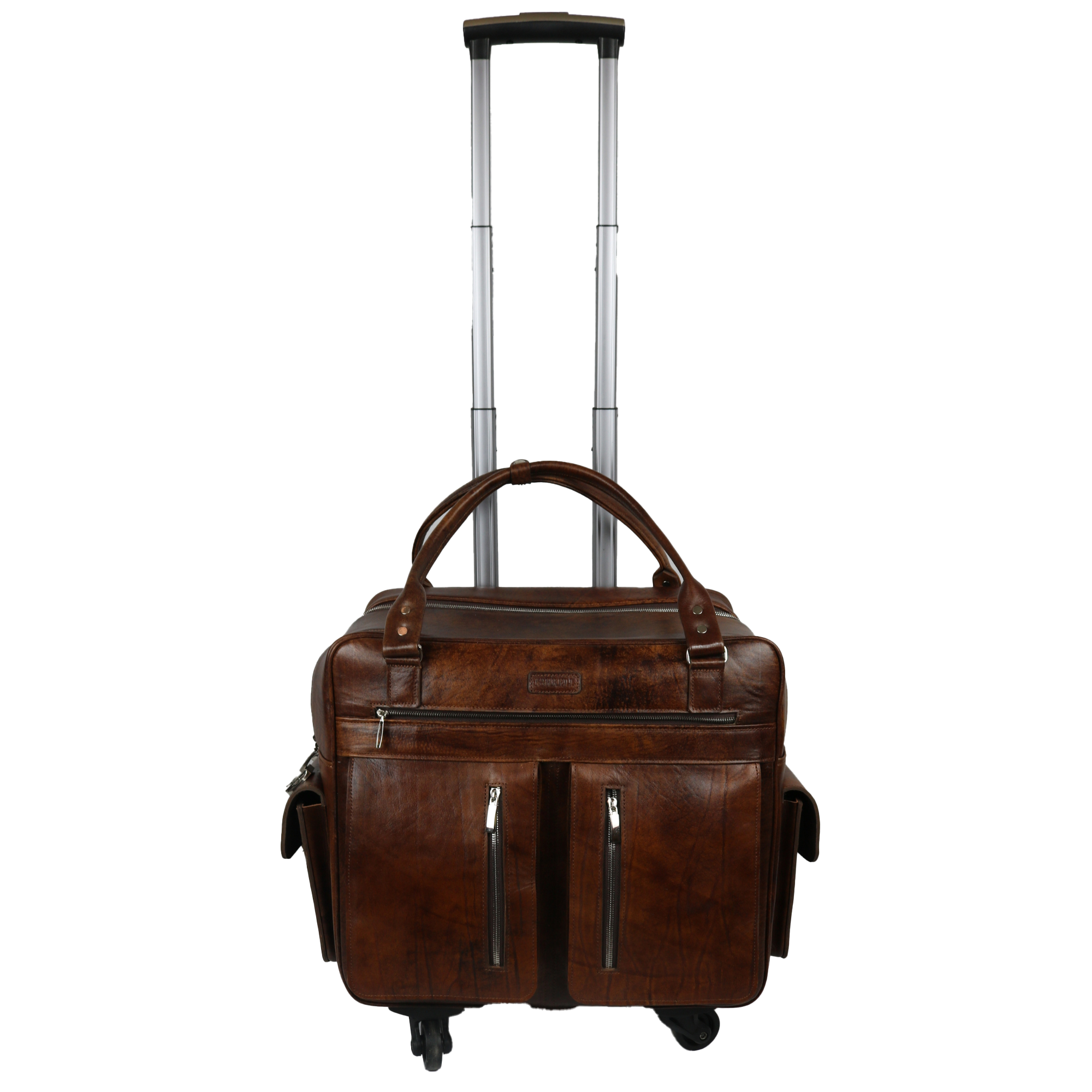 چمدان خلبانی چرم فارل مدل پتینه