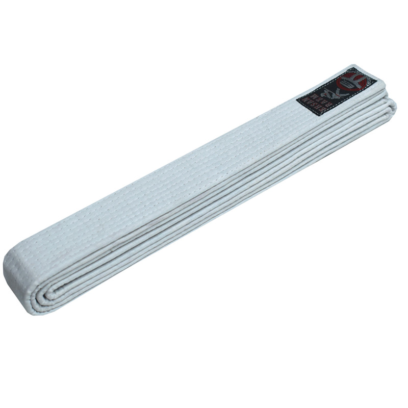 کمربند کاراته احسان رزم مدل ضخیم رنگ سفید