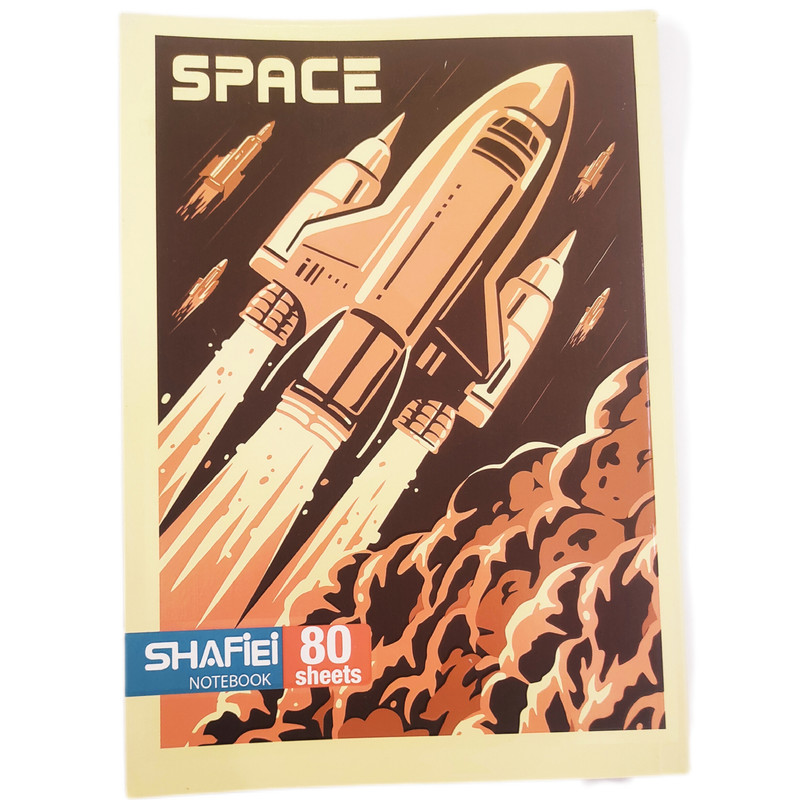 دفتر مشق 80 برگ شفیعی