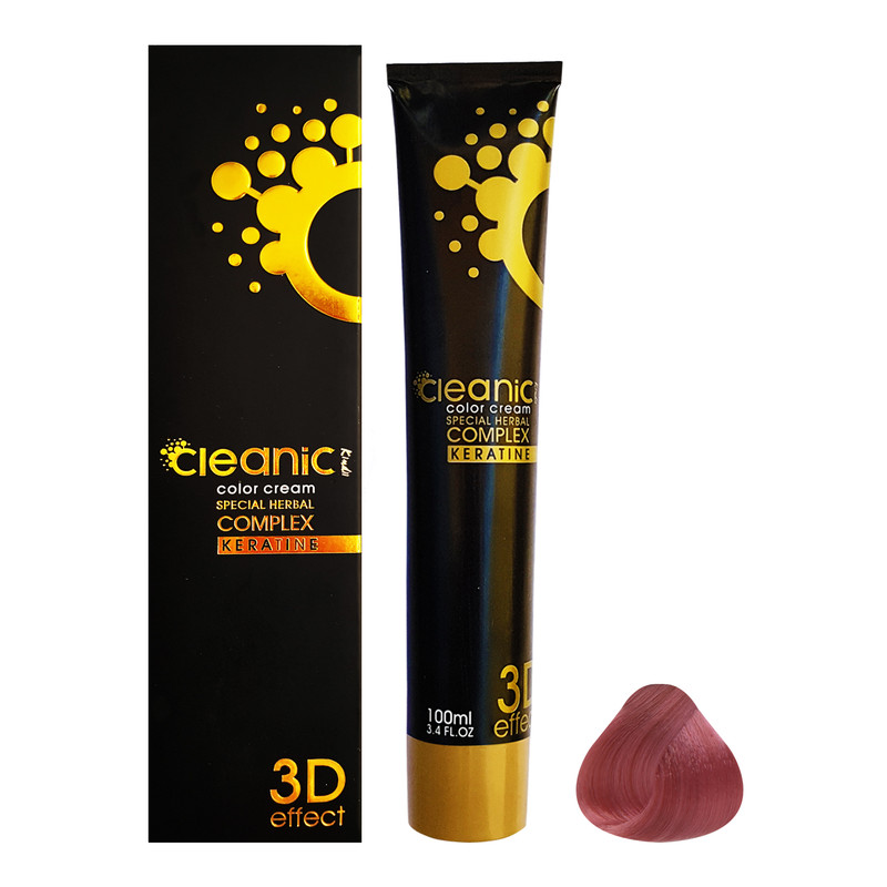 رنگ مو کلینیک کیندی شماره 507 حجم 100 میلی لیتر رنگ صورتی کوارتز