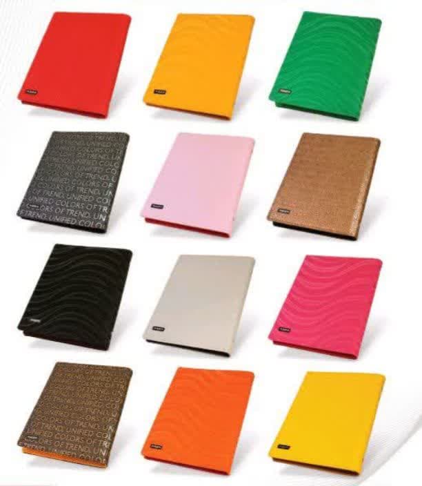 دفتر 100برگ کلاسوری چرم