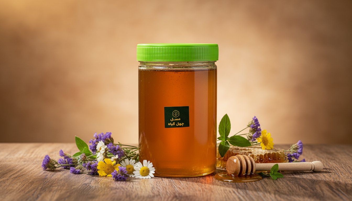 عسل چهل گیاه خرید از زنبور دار گرما ندیده