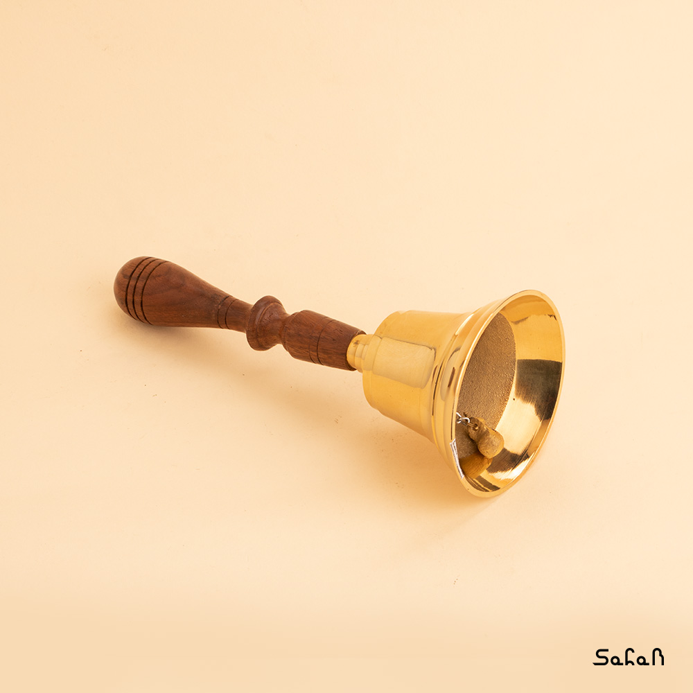 زنگوله برنجی و چوبی