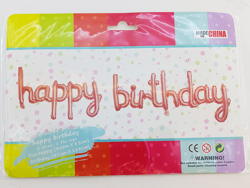 فویلی هپی برزدی (happy birthday) فانتزی