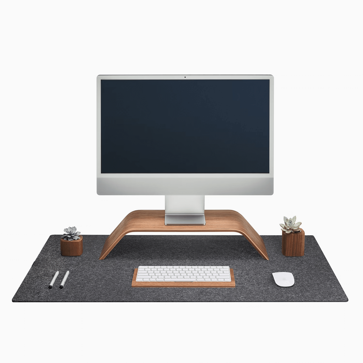 دسک پد نمدی بزرگ لمومیز (تیره)