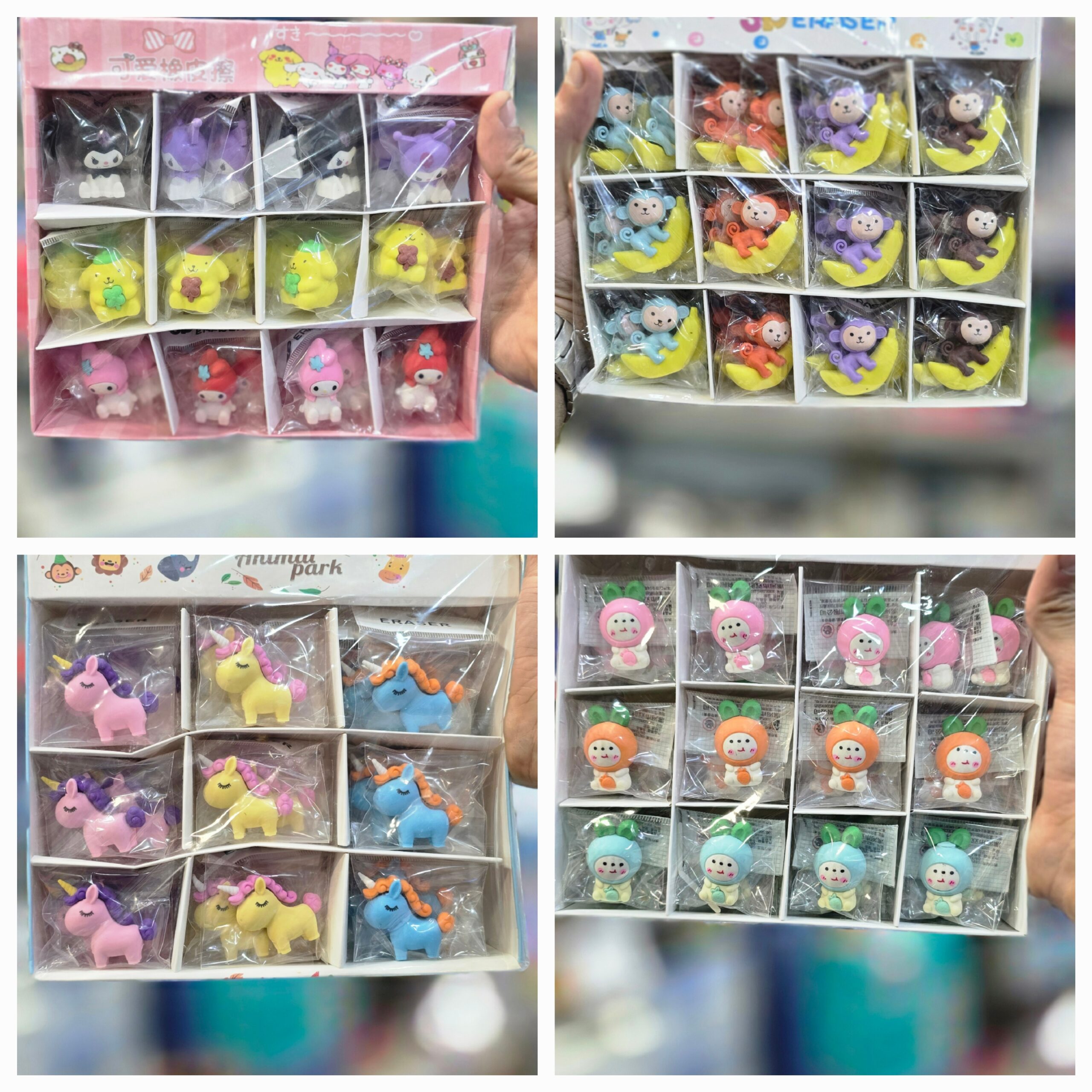 پاکن جوایزی فانتزی سه بعدی لگویی بسته 36 تایی طرح هویج