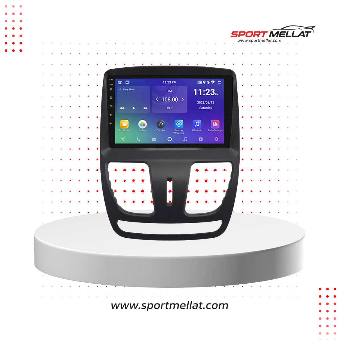 مانیتور اندروید کوییک راک استریم 9 اینچ 6/128