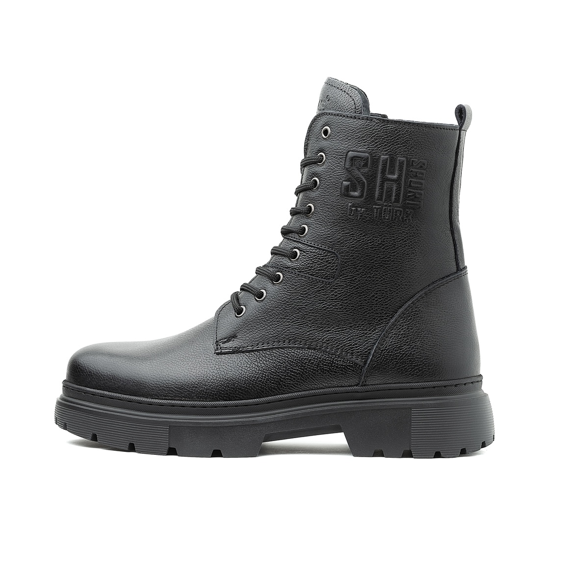 بوت مردانه شمس مدل لاجر رنگ مشکی