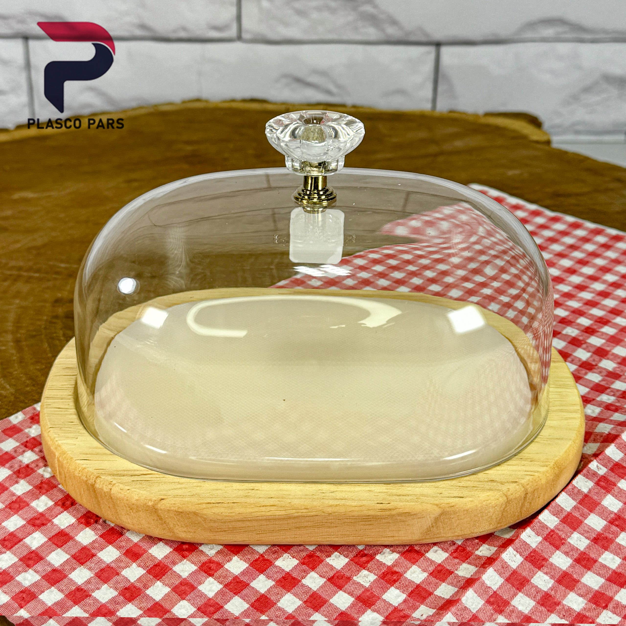 جا کره ای بیضی کف چوبی لیمون