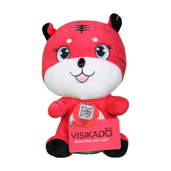 عروسک ببر قرمز (با امکان بارگزاری عکس، متن، صدا)